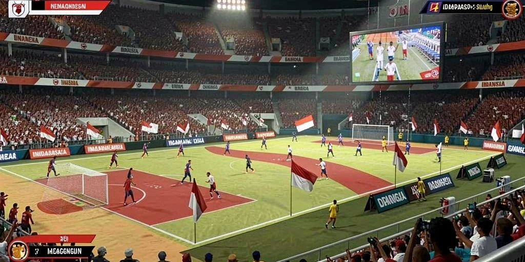 valohoki - Desain permainan yang dinamis dan penuh warna.